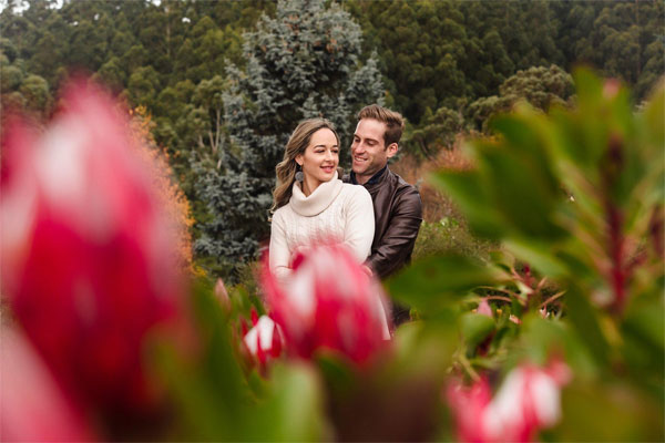 ژست عکاسی در طبیعت