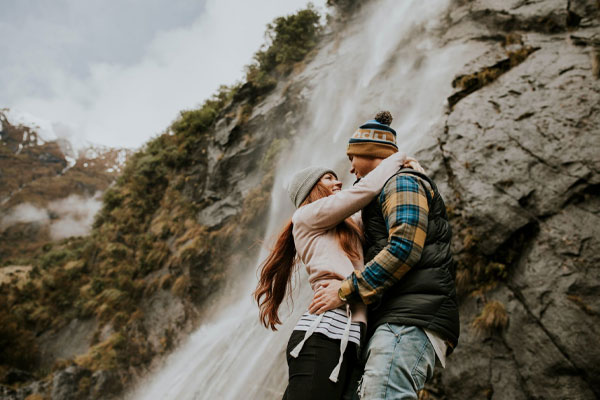 ژست عکاسی در طبیعت