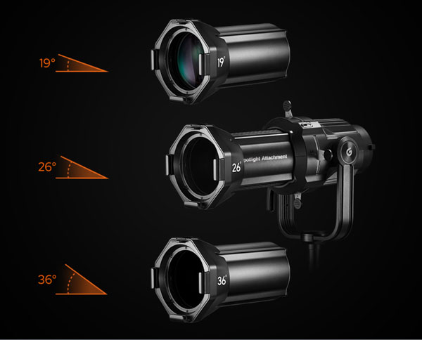 زاویه لنز اسپات لایت گودکس Godox VSA-36 Spot Lens