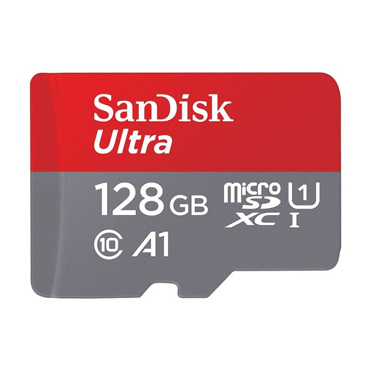 رم میکرو اس دی سندیسک 128 گیگابایت SanDisk Ultra microSD 140MB/s 128GB
