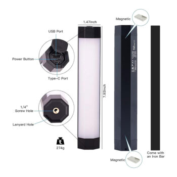 نور باتومی لوکسئو Luxceo P200 Light