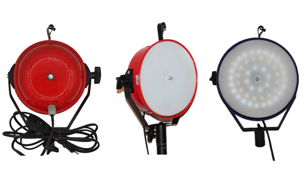 زوایای مختلف نور ثابت ال ای دی تی فوتو Tefoto SMD 35W LED Light