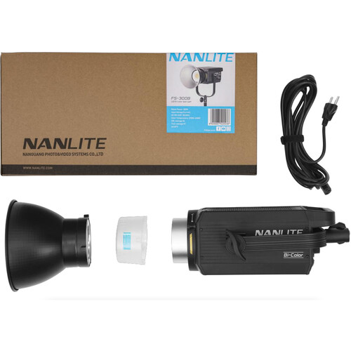 ویدیو لایت نانلایت Nanlite FS-300B LED Bi-Color Monolight
