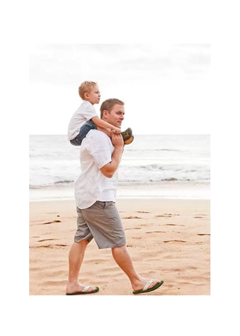 ژست عکس کنار دریا