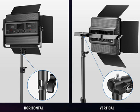 ویدیو لایت نیور Neewer RGB 1200 LED Video Light