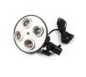 کیت دو شاخه نور ثابت 4 لامپ Diamond Kit 4 Lamps + لامپ