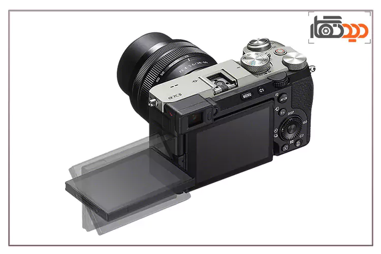 دوربین سونی Sony a7C II نقره‌ای با لنز 60-28