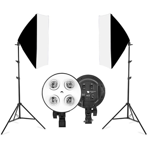 کیت نور ثابت 4 لامپ Answer LED Kit 4 Lamp + پایه فون 5×3