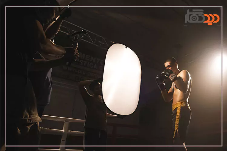 گیمبال ژیون 5S Combo مشکی و کاربرد آن به همراه رفلکتور 