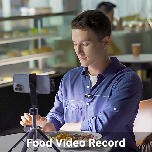 میکروفن یقه ای بی سیم هالی لند Hollyland Lark C1 Solo مناسب ضبط ویدیوی آموزشی