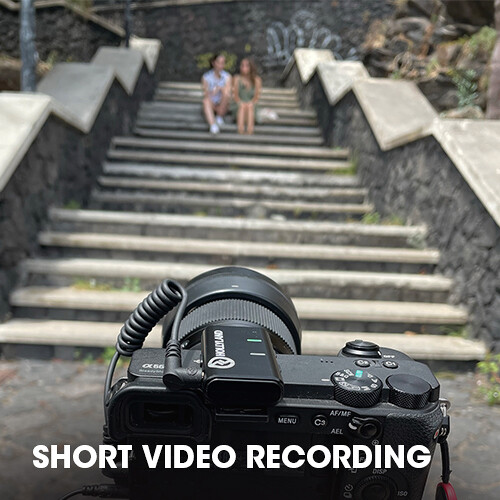 میکروفن یقه ای بی سیم Hollyland Lark M1 Duo مناسب برای فیلم سازان