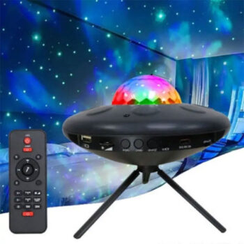 پروژکتور کهکشان با تصویر ماه Galaxy projector with moon image