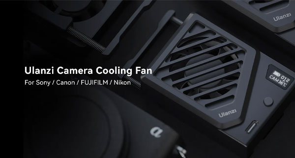 فن خنک کننده دوربین اولانزی مدل Ulanzi Camera Cooling Fan C072GBB1 و مشخصات