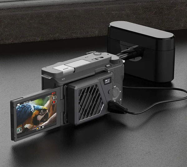 فن خنک کننده دوربین اولانزی مدل Ulanzi Camera Cooling Fan C072GBB1 و کاربری آسان