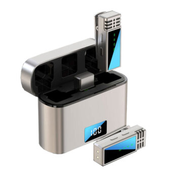 میکروفن یقه ای بی سیم جیماری مدل Jmary MW-15 Dual Type-C