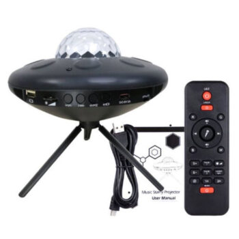 پروژکتور کهکشان با تصویر ماه Galaxy projector with moon image