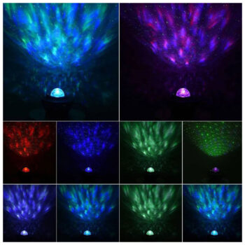 پروژکتور کهکشان با تصویر ماه Galaxy projector with moon image