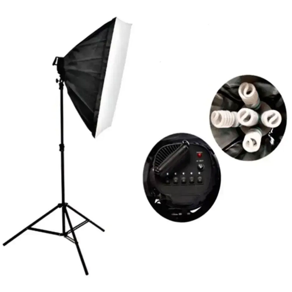 کیت تک شاخه نور ثابت 5 لامپ Diamond 5 Lamps + لامپ 40 وات + پایه