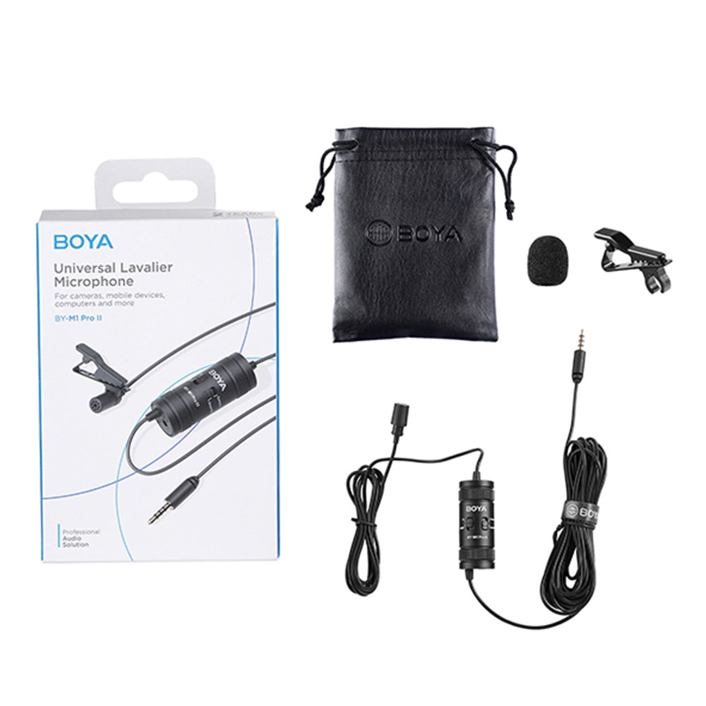 میکروفن یقه ای بویا مدل Boya BY-M1 Pro II