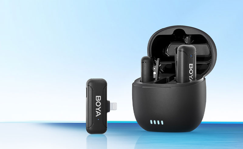 میکروفن یقه ای بی سیم بویا مدل Boya BY-WM3T-D2