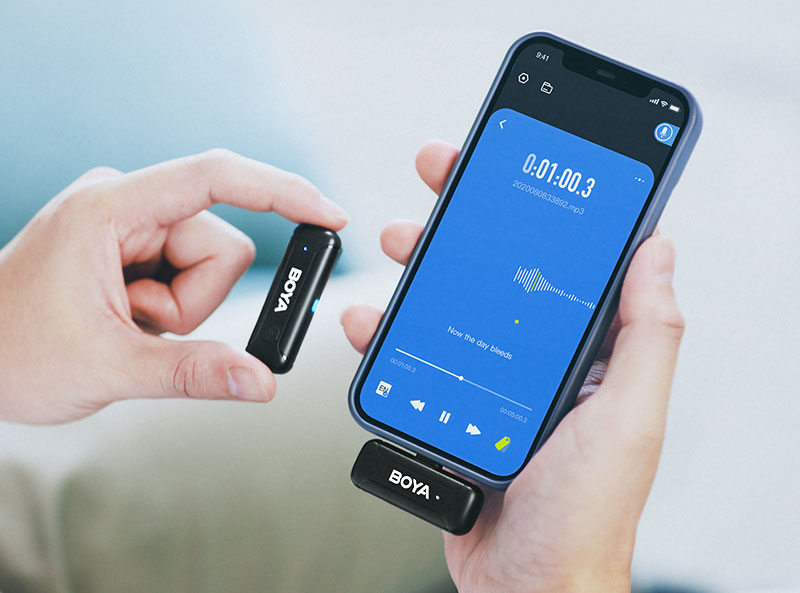 میکروفن یقه ای بی سیم بویا مدل Boya BY-WM3T-D2