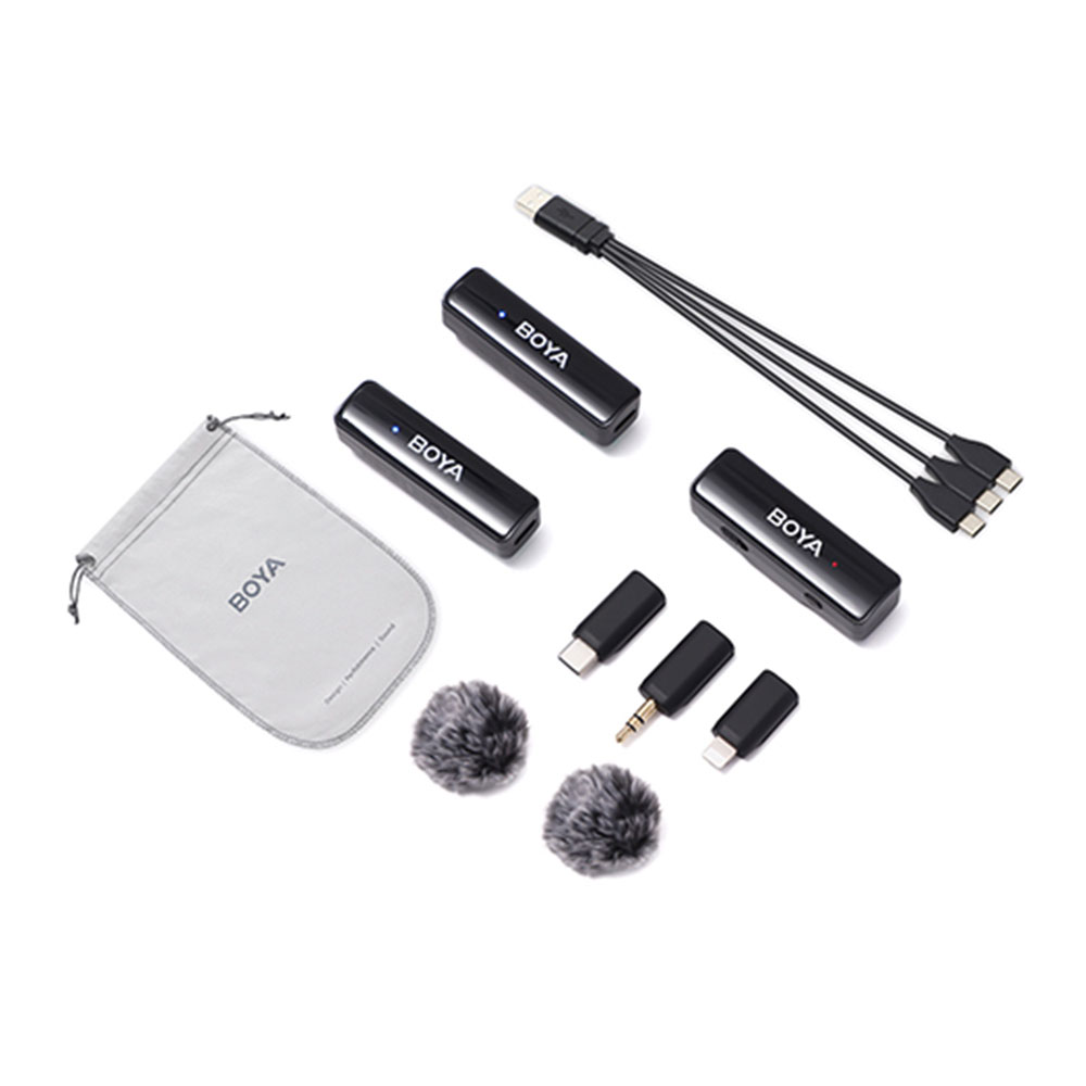 میکروفن یقه ای بی سیم بویا مدل Boya LINK A2