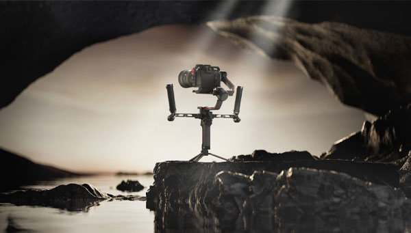 براکت دو دسته تیلتا Tilta Dual-Handle Bracket for DJI در طبیعت