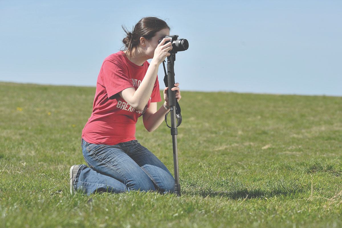 کار با تک پایه و مونوپاد