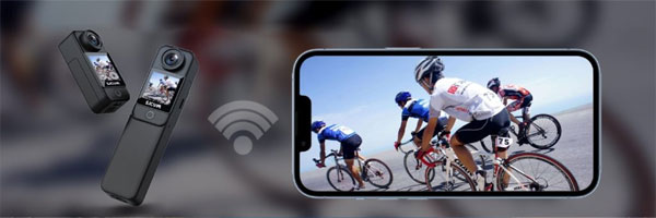 دوربین اکشن ورزشی اس جی کم Sjcam C300 Pocket Mini و اتصال به اپلیکیشن موبایل