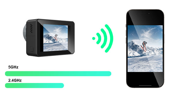 دوربین اکشن ورزشی اس جی کم Sjcam SJ11 Active 4K مشکی و اتصال به موبایل