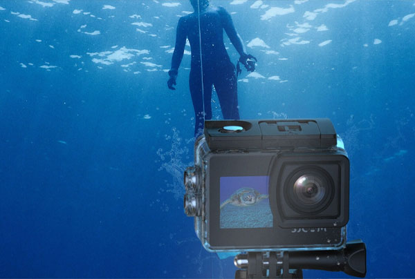 دوربین اکشن ورزشی اس جی کم Sjcam SJ4000 Dual-Screen و قابلیت ضد آب