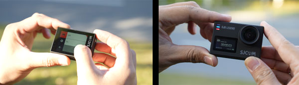 دوربین اکشن ورزشی اس جی کم SJ6 Legend 4K و صفحه نمایش لمسی