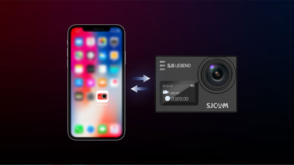 دوربین اکشن ورزشی اس جی کم SJ6 Legend 4K و اپلیکیشن موبایل
