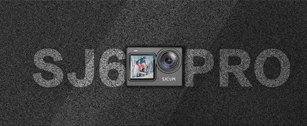 دوربین اکشن ورزشی اس جی کم Sjcam SJ6 Pro 4K در زمینه خاکستری