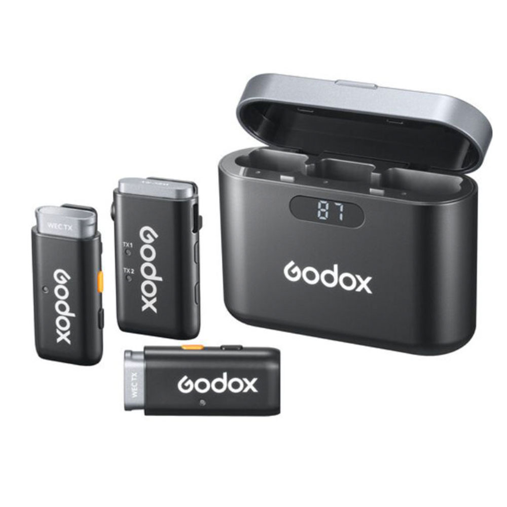 میکروفن بی سیم یقه ای گودکس Godox WEC 2-Person