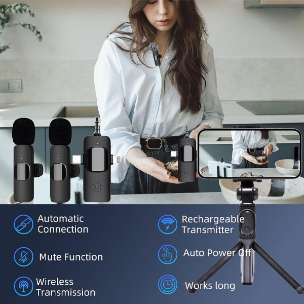 میکروفون بی سیم انسر Answer k15 Wirreless Microphone