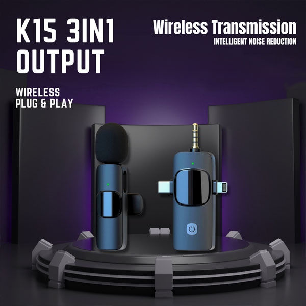 میکروفون بی سیم انسر Answer k15 Wirreless Microphone