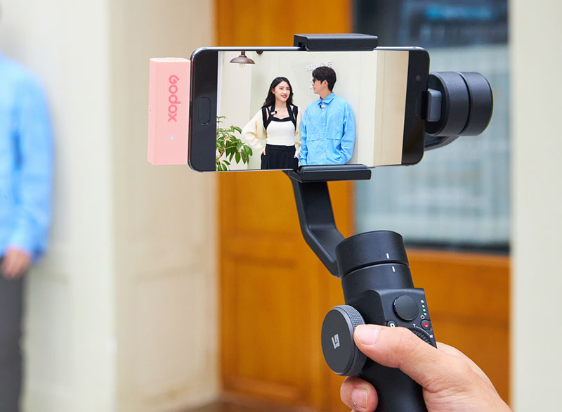 میکروفون بی‌سیم یقه‌ای گودکس Godox MoveLink Mini LT 2-Person Wireless Microphone