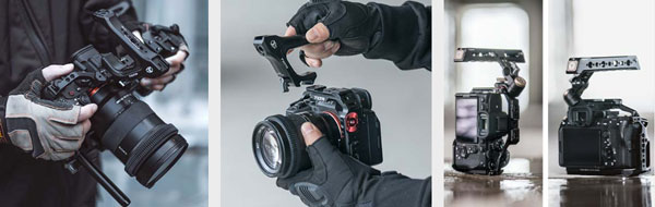 کیج دوربین سونی تیلتا Tilta Full Camera Cage for Sony a7 IV و کاربری آسان