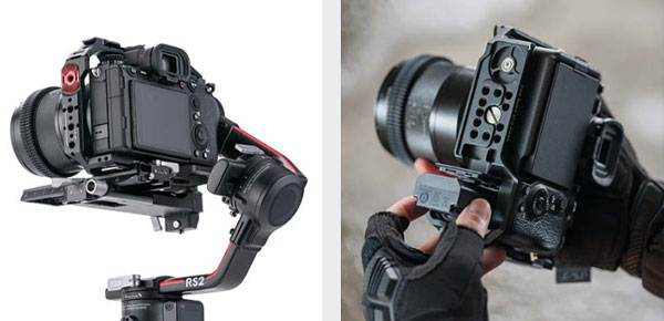 کیج دوربین سونی تیلتا Tilta Full Camera Cage for Sony a7 IV و زوایای مختلف