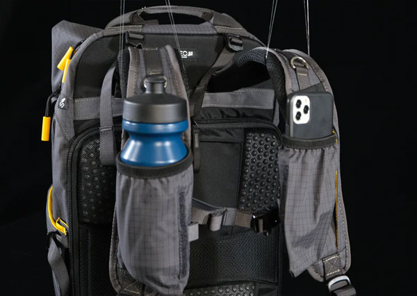 کیف کوله پشتی ونگارد مدل Vanguard VEO ACTIVE 42M GY و نمای پشتی