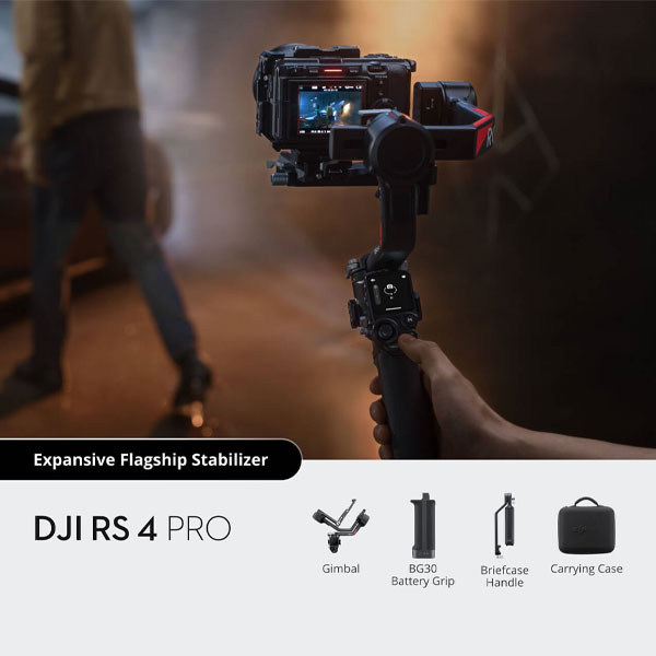 گیمبال دوربین دی جی آی آر اس 4 پرو DJI RS 4 Pro Gimbal Stabilizer