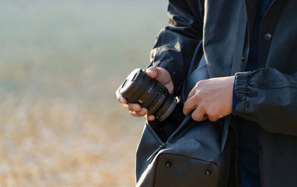 سایز لنز سونی Sony FE 16-25mm f/2.8 G Lens 