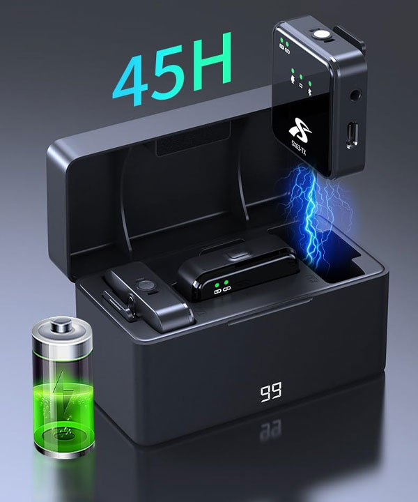 میکروفن یقه ای بی سیم انسر مدل Answer Sx63