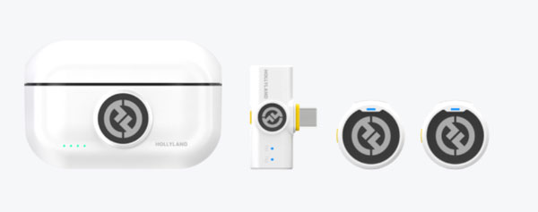 میکروفن یقه ای بی سیم هالی لند Hollyland Lark M2 USB-C