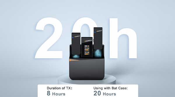 فرستنده میکروفن بیسیم کامیکا مدل Comica Vimo C TX و مشخصات فنی 