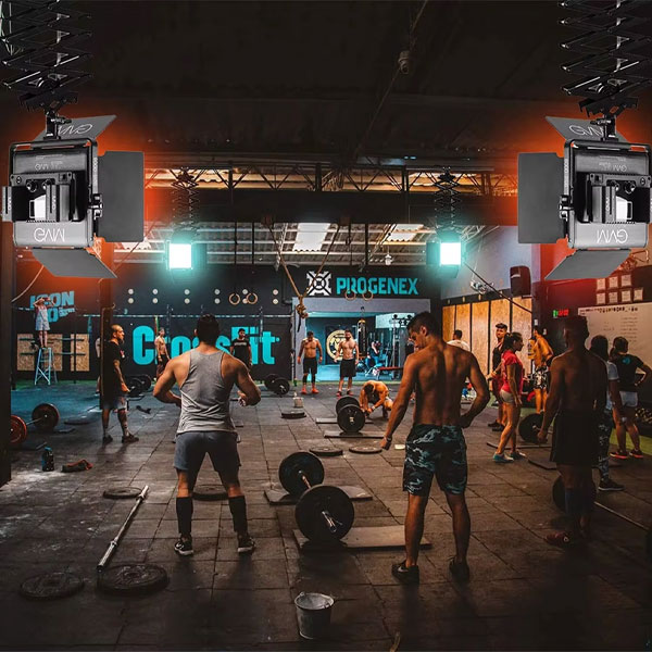 کیت نورپردازی جی وی ام GVM 800D-RGB LED برای نورپردازی باشگاه