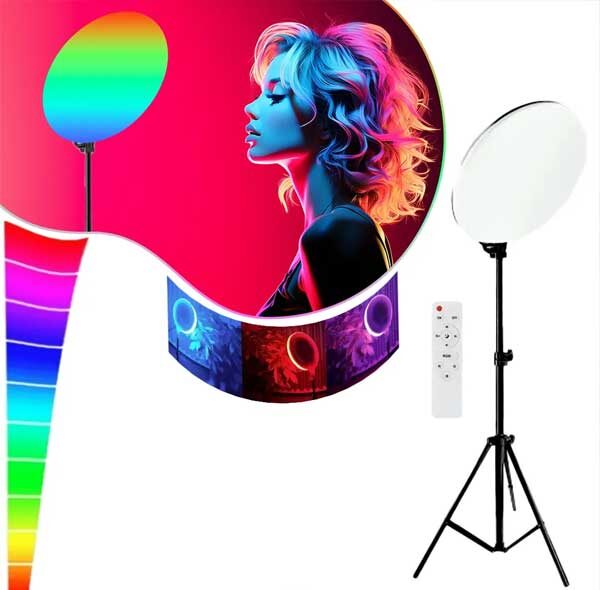 نور ثابت ال ای دی GS-450 RGB LED light و مشخصات فنی