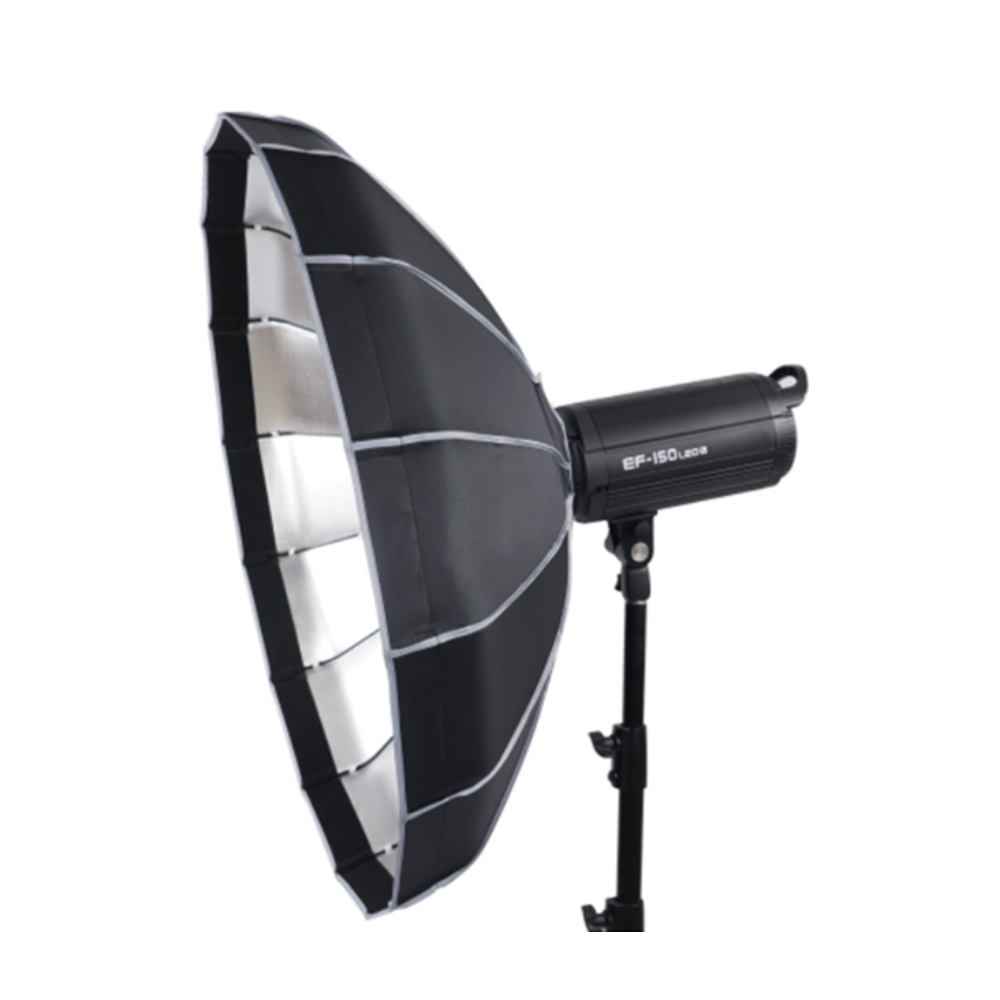 بیوتی دیش پرتابل 16 وجهی پارابولیک Beauty Dish Silver 105 cm