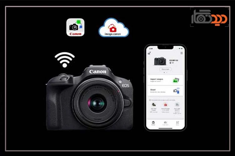 دوربین بدون آینه کانن Canon EOS R100 Mirrorless Camera و اندازه جمع و جور